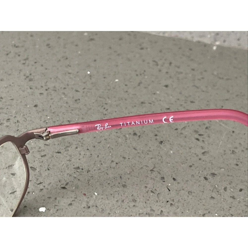 Ray-Ban Kids Eyeglasses Frames ONLY RAP3741AA RC005 Pink Rectangular 45-15-125